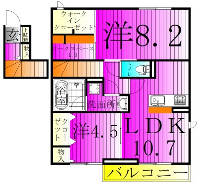 ﾙｶﾞｰｾｸﾞｰﾛ　LugarSeguro 間取り