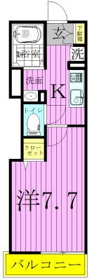 ビクロス 間取り図