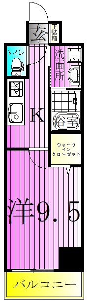 グレースクレスト八潮 間取り図