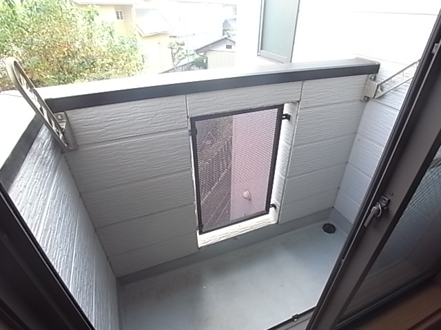 東初石アイビーハイツ ベランダ