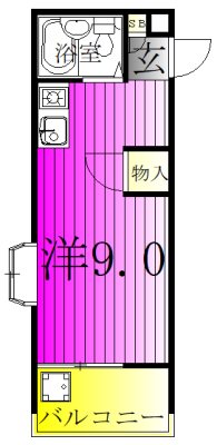 ペガサスマンション 間取り