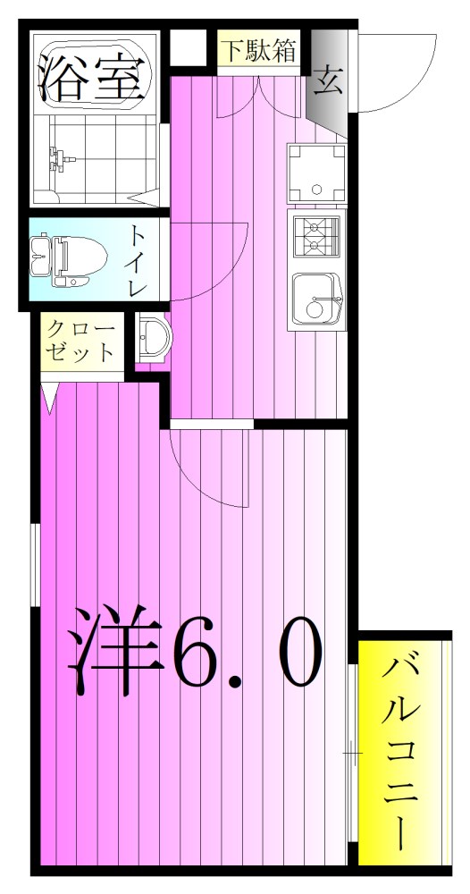 アル・ソーレ亀有 間取り図