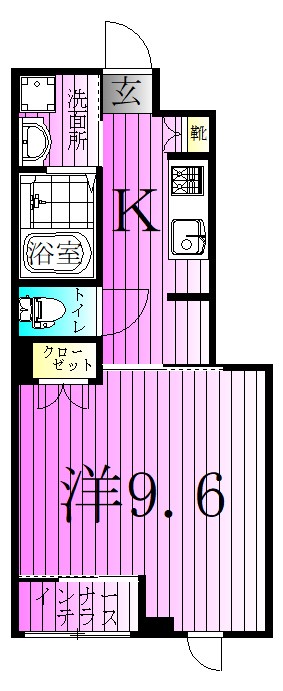 ラフィーネポルテ 間取り図