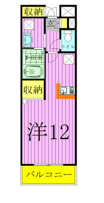 グラン・リーオ 803号室 間取り