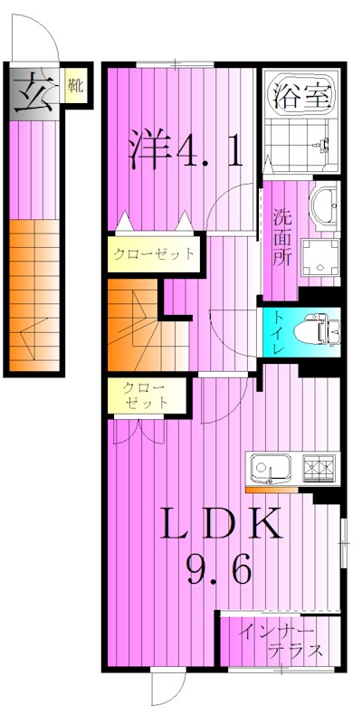 ラフィーネポルテ 間取り図