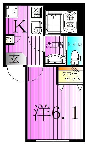 KEIAI RESIDENCE お花茶屋 間取り図