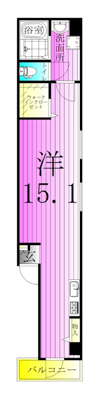 Ambition東尾久 間取り図