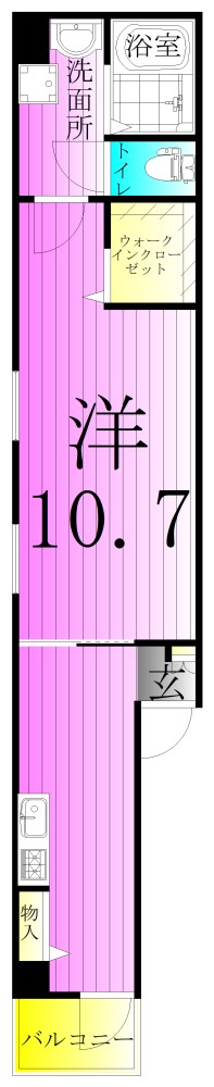 Ambition東尾久 間取り図