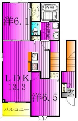 エスタブレＢ 間取り