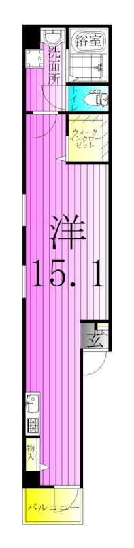 Ambition東尾久 間取り図