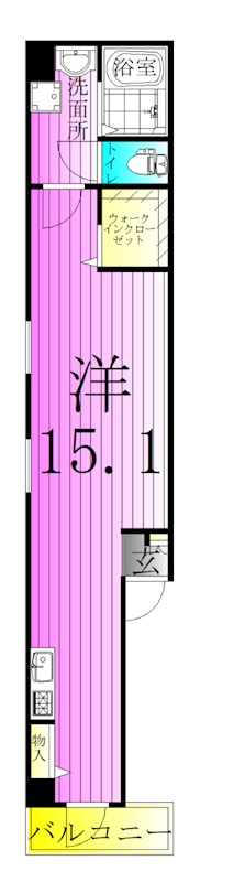 Ambition東尾久 間取り図