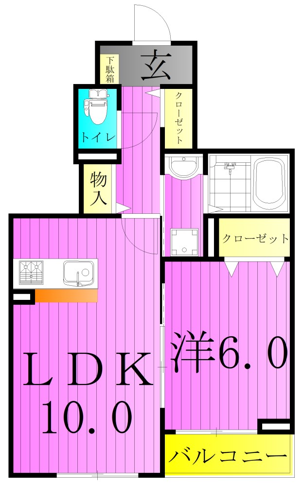 ハレレア59 間取り図