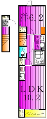キーファー・リーフ 間取り