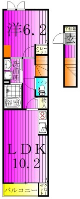 キーファー・リーフ 間取り