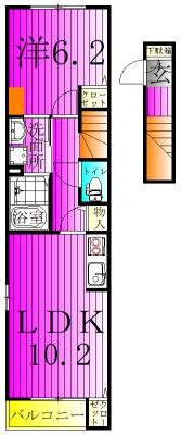 キーファー・リーフ 間取り