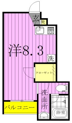 リブリ・かのん 間取り図