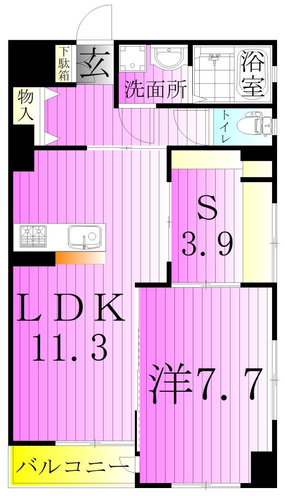 川口ビル 間取り図