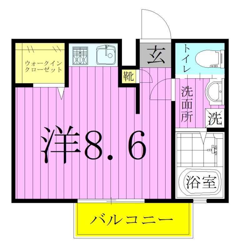 エルミタージュ 間取り図