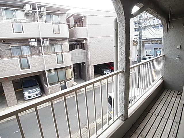 ステーションハイツ ベランダ