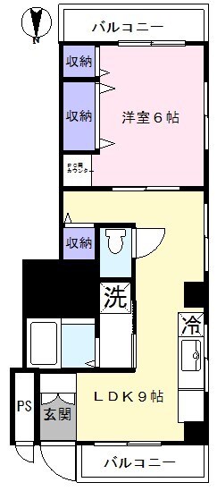 桃林ハイツ 間取り