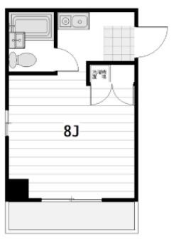 ソレイユ八柱 301号室 間取り