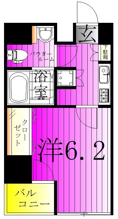 レオーネ金町 間取り図