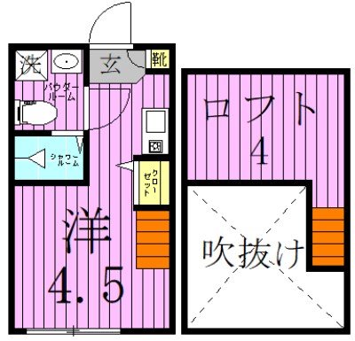 ハーモニーテラス綾瀬5   間取り図