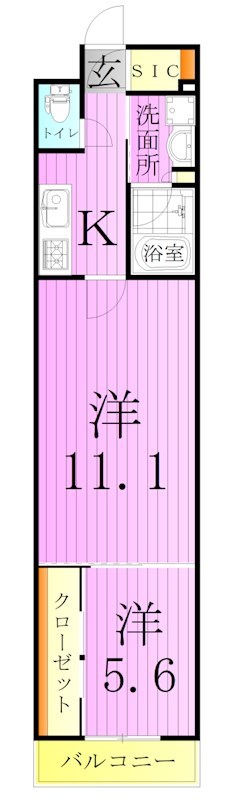 LUMEED梅島 間取り図