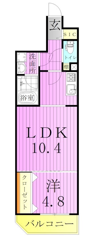 LUMEED梅島 間取り図