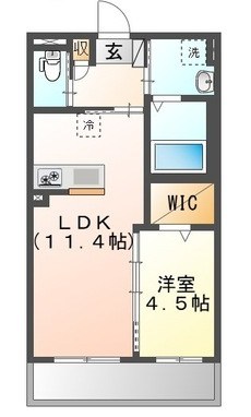 ヴェリテ 間取り図