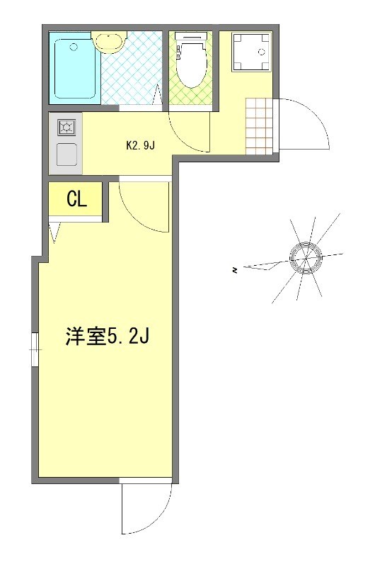 ALBA亀有 間取り図
