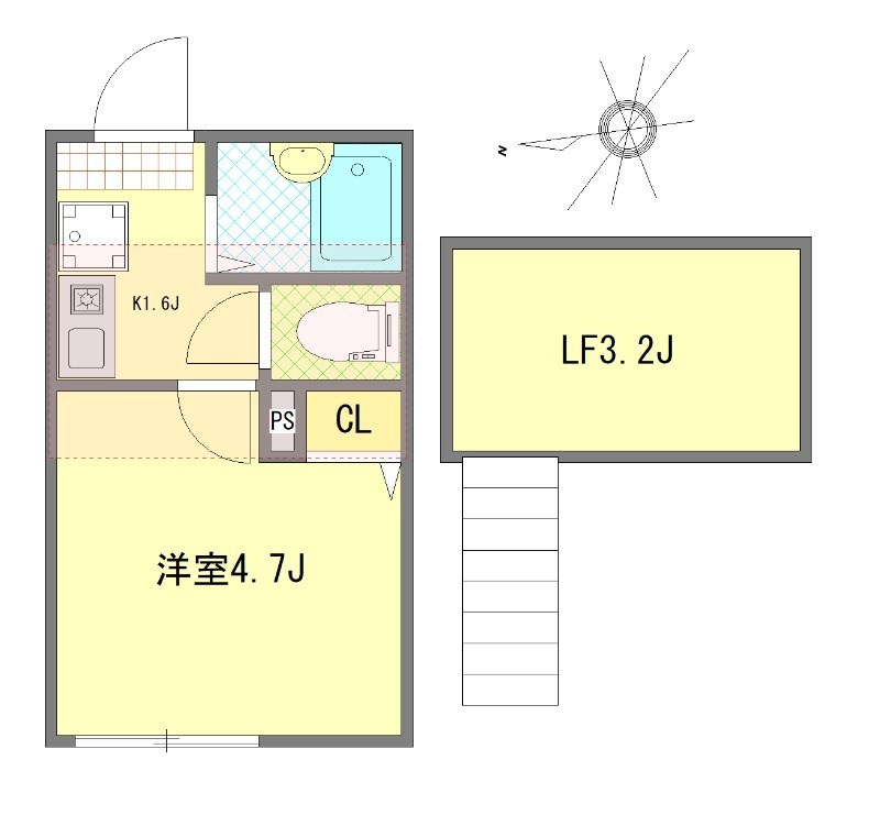 ALBA亀有 間取り図