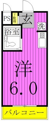 アルテハイム西新井 間取り図