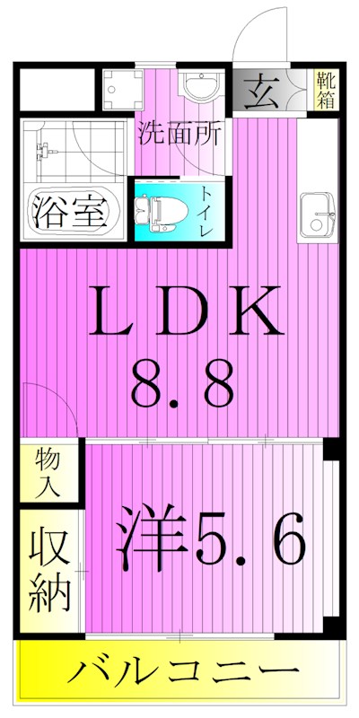 エム・アールコーポ 間取り図