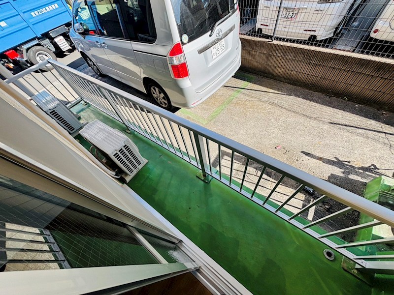 第10アサヒハイツ ベランダ