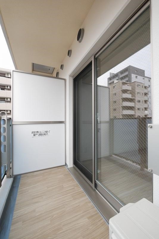 南千住レジデンス ベランダ