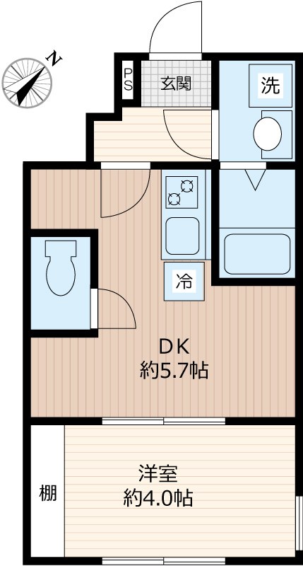 Vinosity 北柏 間取り