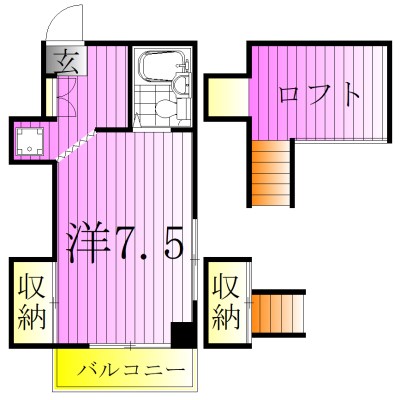 リヴレーヌ56 間取り図