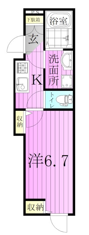 The Machiya Court(ザマチヤコート) 間取り図
