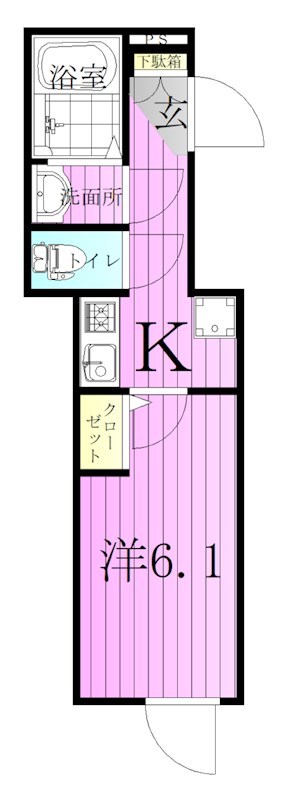 The Machiya Court(ザマチヤコート) 間取り図