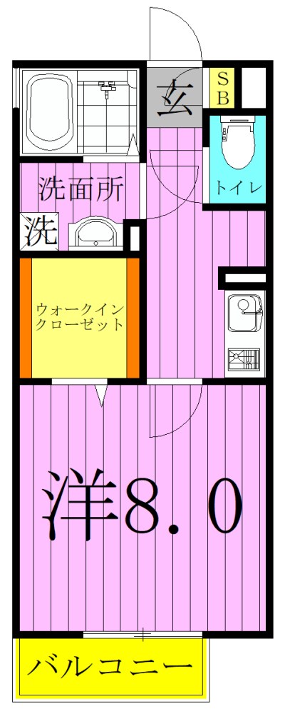 シャルマン 間取り図