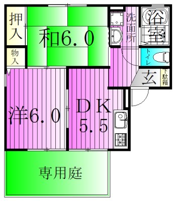 ファーストコート 間取り図