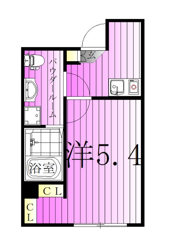 CK四ツ木 間取り図