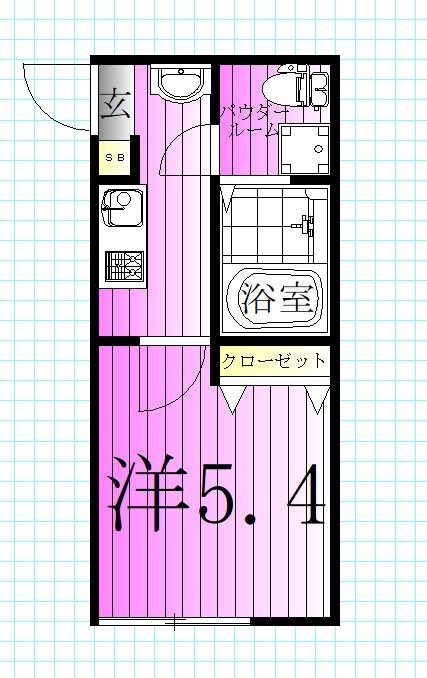 CK四ツ木 間取り図