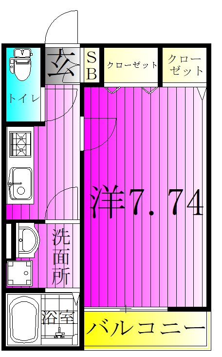 MQuarto柏Ⅲ 間取り
