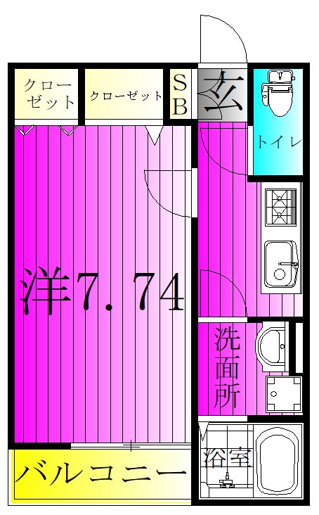 MQuarto柏Ⅲ 間取り