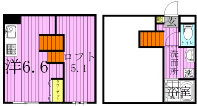 RIZEST　MK柏 間取り
