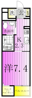 カーサ・プリマベーラ 間取り図