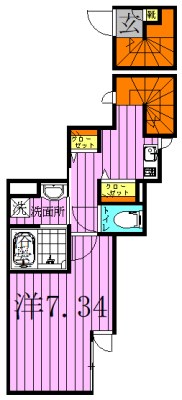 Ｏ２レジデンス青井 間取り図