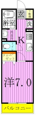 エレガンス 間取り図